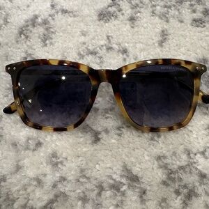 Bottega Veneta Brown Tortoise Sunglasses